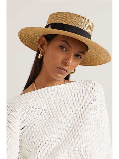 gucci glittered straw hat